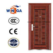 Стальная дверь с металлическим стальным металлом (WS-99)